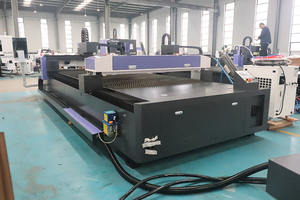 เครื่องตัดเลเซอร์แบบแกนทรีคู่ไฟเบอร์+CO2 สำหรับตัดโลหะและอโลหะ แผ่นและท่อ พร้อมระบบ CNC ในตัว - Product Image 5