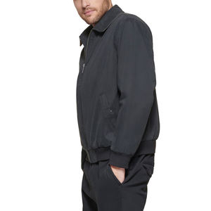 Chaqueta Bomber de gama alta para hombre, logotipo personalizado impreso, a prueba de viento, transpirable, ecológico, informal, ropa de invierno, cuello levantado, cremallera - Product Image 6