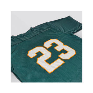 เสื้อฟุตบอลอเมริกันแบบเลือกสีเขียวระบายอากาศได้อย่างรวดเร็วไซส์ใหญ่พิเศษสำหรับฤดูร้อนสินค้ามาใหม่พร้อมแขนสั้น - Product Image 2