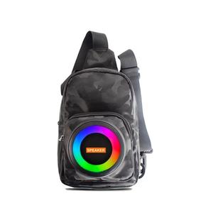 Nuevo Altavoz Bluetooth 5.3 RGB Impermeable IPX5 2026, Bolsa de Hombro Cruzada, Subwoofer Portátil de 10W, Lector de Tarjetas, Oferta Promocional - Product Image 4