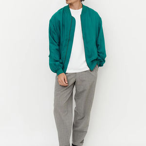 Chaqueta Bomber Ligera con Cuello Alto, Último Estilo, Nueva Moda, Servicio OEM, Chaqueta de Invierno para Hombre, Personalizable - Product Image 3