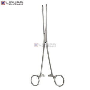 Fórceps de esponja de acero inoxidable para pólipos uterinos quirúrgicos ginecológicos de 24cm - Product Image 6