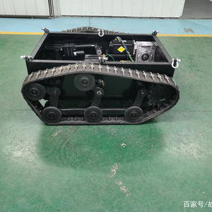 Chasis compacto todo terreno con orugas para robots de vigilancia móviles - Product Image 6