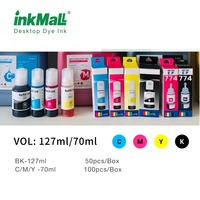 Encre de recharge de qualité supérieure pour imprimante de bureau Epson L4150 L4160 L6160 L6170 L6190 ET2760 Et2750, fabriquée en usine, 504 544 103