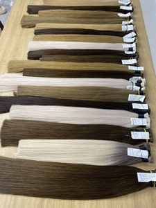 Extensiones de Cabello Remy Vietnamita Virgen Sin Procesar de Luxshine Hair, Color Natural 1B, Trama a Máquina, Cabello Liso de Doble Trama - Product Image 2