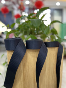 SANBOO Eslingas tejidas de poliéster sintético hechas en Vietnam en negro Capacidad de carga de 3 toneladas Tamaños 5cm/3,8 cm/2,8 cm 1 año de garantía - Product Image 6