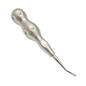 Élévateurs dentaires droits en acier inoxydable – Instruments pour l'extraction des racines - Product Image 3