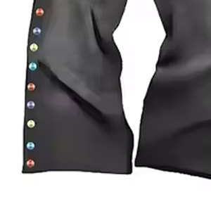 ชุดวอร์มประดับพลอยเทียมสำหรับผู้ชายชุดวอร์มลำลองสำหรับผู้ชายผลิตแฟชั่น - Product Image 6