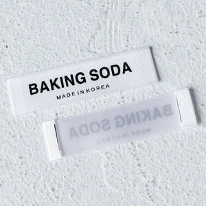 Grossistes d'usine de haute qualité Étiquette de tissu en coton biologique directe Étiquettes de vêtements Étiquette tissée personnalisée pour vêtements Vêtements - Product Image 5