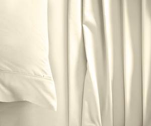 Draps de luxe en taille Queen, respirants et élégants, 400 fils, couleur ivoire, en vente depuis l'Inde - Product Image 4