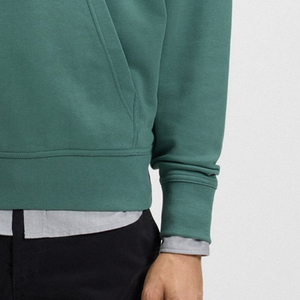 เสื้อฮู้ดดี้โอเวอร์ไซส์ผ้าฟลีซคุณภาพสูง ดีไซน์ทันสมัย ผลิตจากผ้าโพลีเอสเตอร์/คอตตอน ทรงหลวมสบาย ราคาขายส่ง - Product Image 4