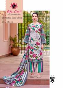 Colección de trajes paquistaníes digital con estampado de algodón Premium disponible a precio mayorista ideal para ropa informal - Product Image 6