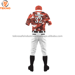2025 nuevo diseño personalizado uniformes de béisbol de alta calidad precio al por mayor hombres 100% poliéster uniforme de béisbol OEM mantenido - Product Image 4