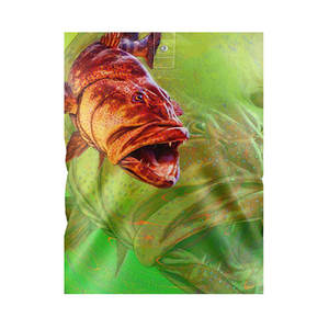 Camisa de Pesca Personalizada Sublimada de Manga Larga, Tallas Grandes, con 3 Botones y Cierre, Conjunto de Jersey de Pesca Impermeable, Cortavientos, Transpirable y Anti-UV - Product Image 2