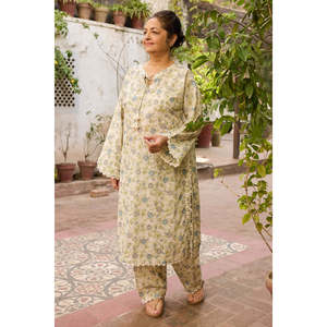 Camisa de Lino con Estampado Floral SL-62009, Transpirable y Elegante, Elemento de Moda - Product Image 5