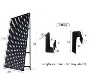 ชั้นวางกระเบื้องโลหะคุณภาพสูงแบบกำหนดเอง แข็งแรง รับน้ำหนักได้มาก ดีไซน์สไตล์โบราณ ตั้งพื้น ประกอบง่าย ใช้กลางแจ้ง - Product Image 3