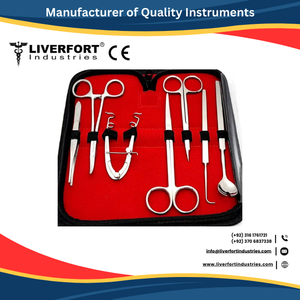 Kit chirurgical ophtalmique manuel réutilisable de haute qualité en acier inoxydable, 17 pièces, pour la micro-chirurgie du strabisme - Product Image 4