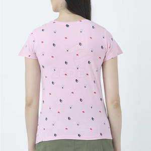 เสื้อยืดผู้หญิงแบบสั่งทำได้สำหรับผู้หญิงเสื้อยืดลำลองสไตล์ล่าสุด - Product Image 2