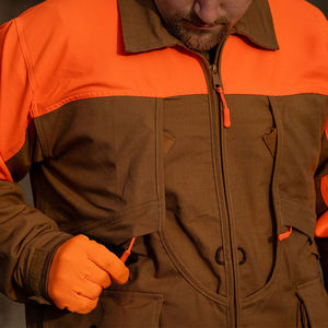 Vestes tactiques à coquille souple personnalisées pour hommes, coupe-vent à capuche doublée polaire pour vêtements de travail d'hiver imperméables pour les sports d'extérieur - Product Image 4