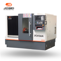 Tour CNC industriel automatique TCK36A de qualité industrielle pour le travail des métaux avec tourelle motorisée pour le traitement des filetages – Vente directe usine