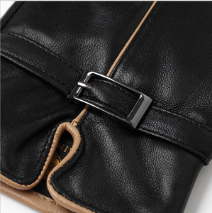 Wolson Industry Vente en gros Gants en cuir de mouton pour hommes et femmes à la mode Respirant Deer Outdoor Cycling Plain for Sports - Product Image 4