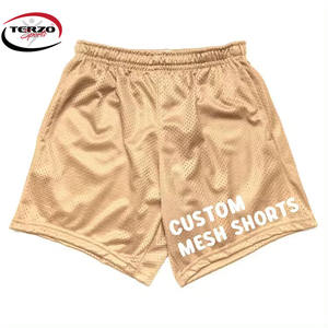 Terzo Sports Customizable Double <b>Layer</b> Polyester Mesh Basketball Shorts for Men Colorful Logo Printed Men's Customizable Shorts - Product Image 2