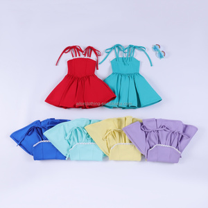 Girls Sweet Sporty Yoga <b>Dress</b> Slim Fit Lace Trim Stretch Fabric Sleeveless built in Shorts <b>Dance</b> Class Outfit Custom Logo Size - Product Image 3