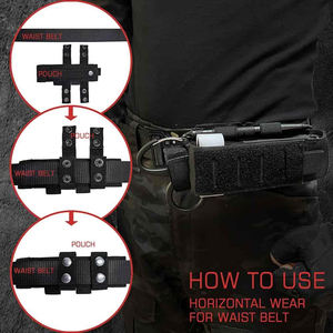 1000D transpirable corte láser Molle torniquete bolsa táctica médica Nylon/poliéster/PC funda para uso al aire libre - Product Image 4