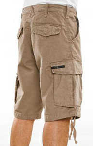 OEM Short de jogging décontracté pour hommes, short de sport personnalisé pour hommes, pantalon de sport Hip Hop, pantalon court Streetwear Cargo Kaki - Product Image 5