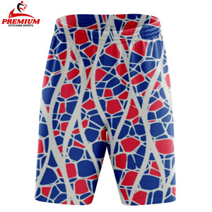 Vente chaude Hommes Casual Sport Running Impression Sublimée Planche À Séchage Rapide Plage Hommes Shorts Personnalisé Hommes Maillot De Bain - Product Image 1