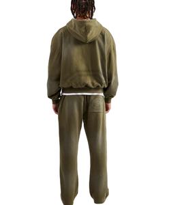 Survêtement pour homme en denim délavé, respirant, durable, anti-rides, prix bas, survêtement cargo en denim délavé pour homme - Product Image 6