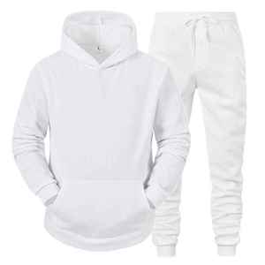 2025 Custom Manufacturer's New Design High Quality Men's Puff Print Slim Fit Sweatpants Hoodie Tracksuit Plus Size for Winter - Product Image 4
