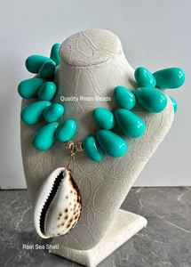 Collier ras du cou en cristal de perles Sodalite 8mm fait main bijoux artisanaux en pierre Sodalite naturelle - Product Image 3