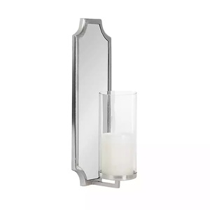 Classic Wood And Iron <b>Wall</b> Sconces Ideal For <b>Candle</b> Lighting In Outdoor Patios Balconies And Covered Verandas - Product Image 2