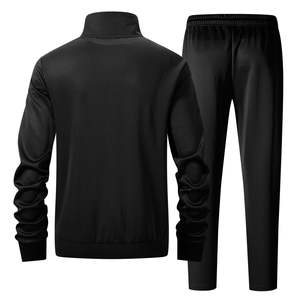 Chándales para hombre, conjuntos de Jogger, ropa deportiva, sudaderas informales, pantalones de chándal, ropa de calle, pulóver, sudaderas con capucha de lana de Color sólido, traje para hombre - Product Image 6