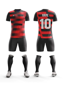 Uniformes de football personnalisés | kit de combinaison d'entraînement de football sublimé, short en jersey de football - Product Image 3