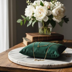 Collar con Nombre Personalizado de Moda, Chapado en Oro Sólido de 18K, Collar con Letra de Nombre, Placa con Nombre, Regalos para Ella, Uso Casual - Product Image 6