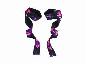 Correas de Muñeca Unisex Negras de Neopreno, Algodón y Poliéster para Levantamiento de Pesas/Fitness en el Gimnasio - Product Image 2