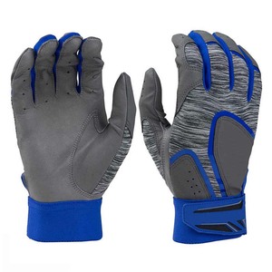 Gants de frappe de baseball/softball pour adultes en cuir avec fermeture auto-agrippante, main gauche/droite, personnalisables en taille et couleur pour l'entraînement - Product Image 5
