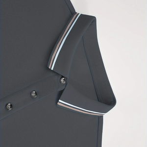 Polo de golf formal para hombre, estampado personalizado, OEM, 100% algodón - Product Image 3