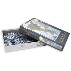 Puzzle personnalisable de 1000 pièces sur le thème des cartes du Royaume-Uni en quelques minutes, jeu éducatif pour la Grande-Bretagne avec échantillon gratuit et logo personnalisé - Product Image 5