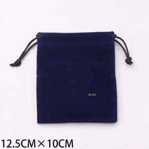 Spain Bear Luxury Custom Logo Suede Jewlery Pouch Blue White Grey <strong>Jewellery</strong> Pouch Suede Gift Pouch - Product Image 6