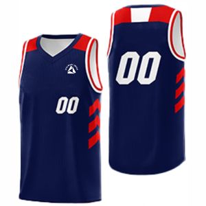 เสื้อบาสเก็ตบอลสำหรับผู้ชายผ้าโพลีเอสเตอร์แห้งเร็วเทคนิค100% พิมพ์ขนาดพิเศษ - Product Image 4