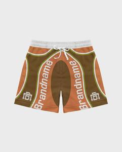 Ropa personalizada Venta al por mayor Precio barato Pantalones cortos de sublimación de poliéster de malla para hombres Pantalones cortos ligeros transpirables personalizados para hombres - Product Image 4