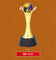 Meilleure vente Cérémonie de remise des prix Coupe en métal Trophée d'or d'excellence le mieux classé pour cadeau Trophées de médailles et plaques professionnelles