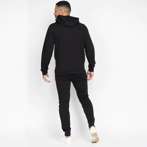 Winter Hoodie Sets <b>Men</b> Fashion Fleece <b>Red</b> <b>Hoodies</b> Black Pants Casual Jogger Suit Tracksuit Sweatshirt Woman Pullover - Product Image 2