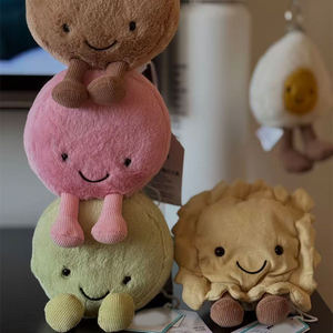 Jelly Catt French Dessert Macarons <b>Pink</b> Brown Soft Plush Food Series <b>Toy</b> Delicious Maple Syrup for Afternoon <b>Kitchen</b> Food <b>Toys</b> - Product Image 5