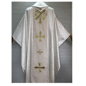 Chasuble, surplis et soutane de qualité supérieure, personnalisable, en tissu de coton respirant, style ethnique du Moyen-Orient, longueur cheville, collection 2025 - Product Image 2