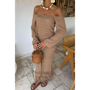 Conjunto de Punto Étnico 10094, Diseño de Manga Estilo Sandía, Transpirable - Product Image 6