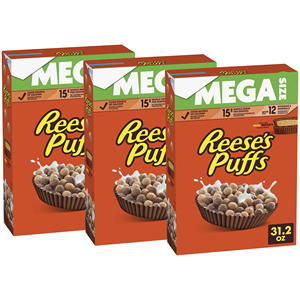 Cereal Reese's Minis Puff de General Mills, 331 g, Cereal Reese's Puffs, 326 g - Product Image 1